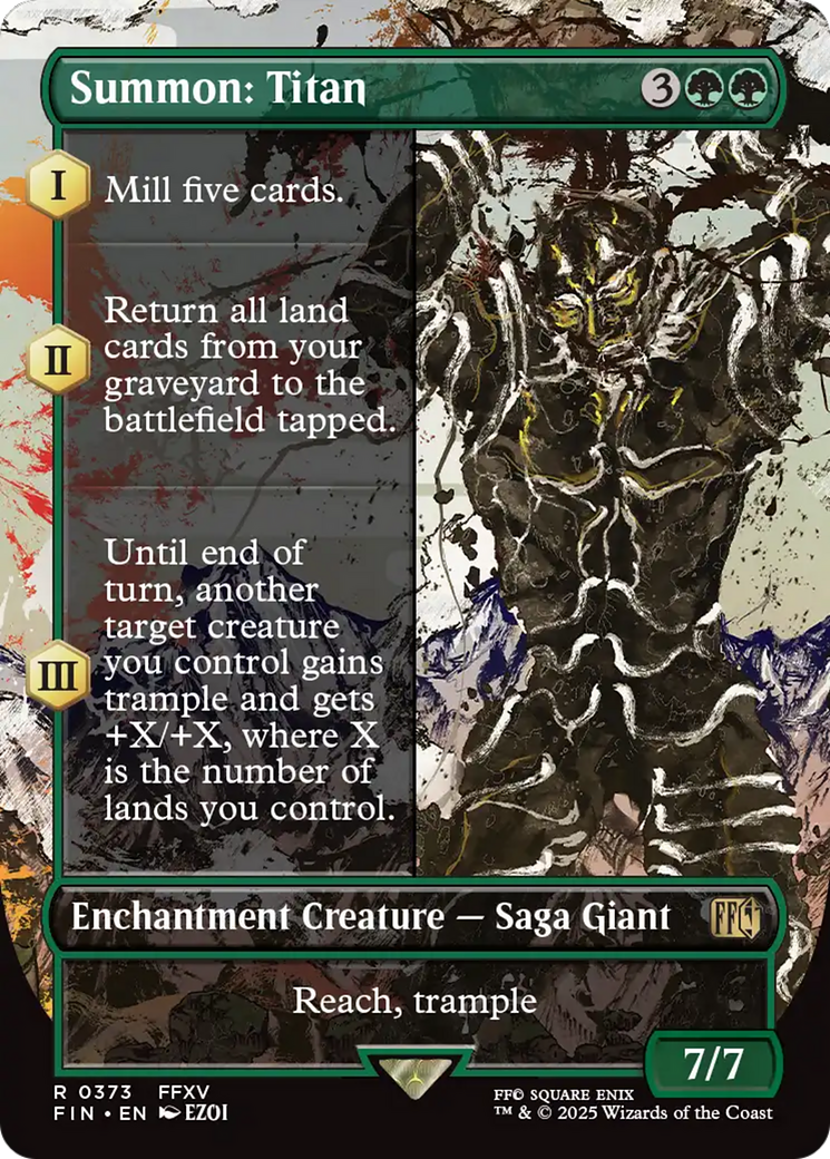 Summon: Titan (373) [FINAL FANTASY] - Deck Out Gaming