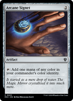 Arcane Signet (223) [Murders at Karlov Manor Commander] - Deck Out Gaming