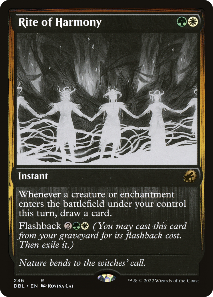 Rite of Harmony (236) [Innistrad: Double Feature] foil - Deck Out Gaming