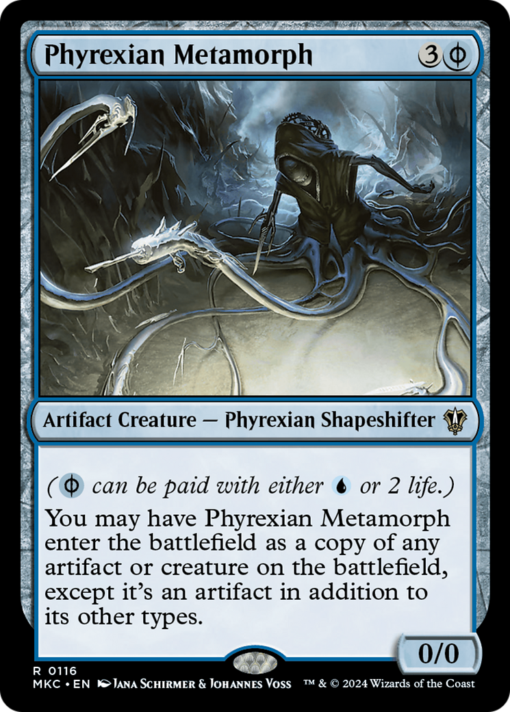 Phyrexian Metamorph (116) [Murders at Karlov Manor Commander] - Deck Out Gaming