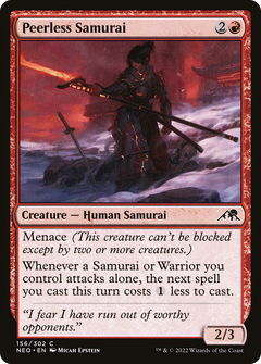 Peerless Samurai (156) [Kamigawa: Neon Dynasty] - Deck Out Gaming