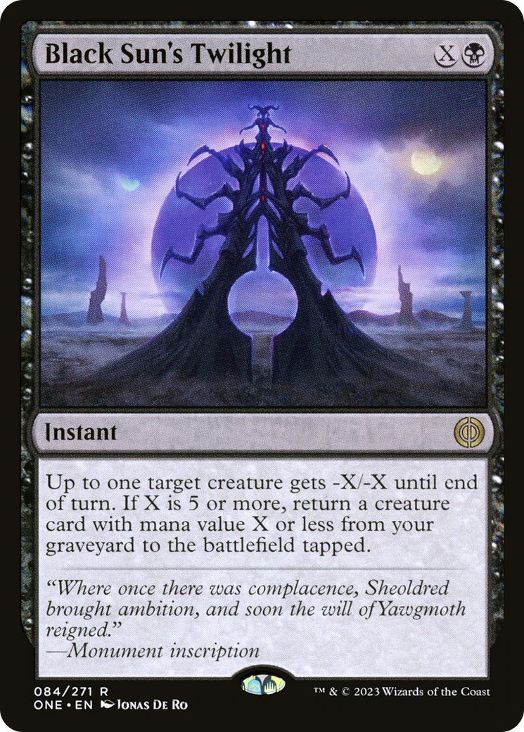 Black Sun's Twilight (84) [Phyrexia: All Will Be One] - Deck Out Gaming