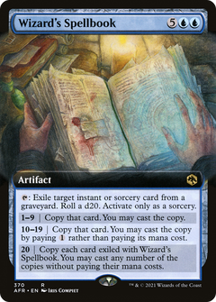 Wizard's Spellbook (370) [Adventures in the Forgotten Realms] foil - Deck Out Gaming