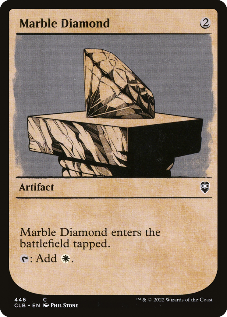 Marble Diamond (Showcase) (446) [Commander Legends: Battle for Baldur's Gate] - Deck Out Gaming