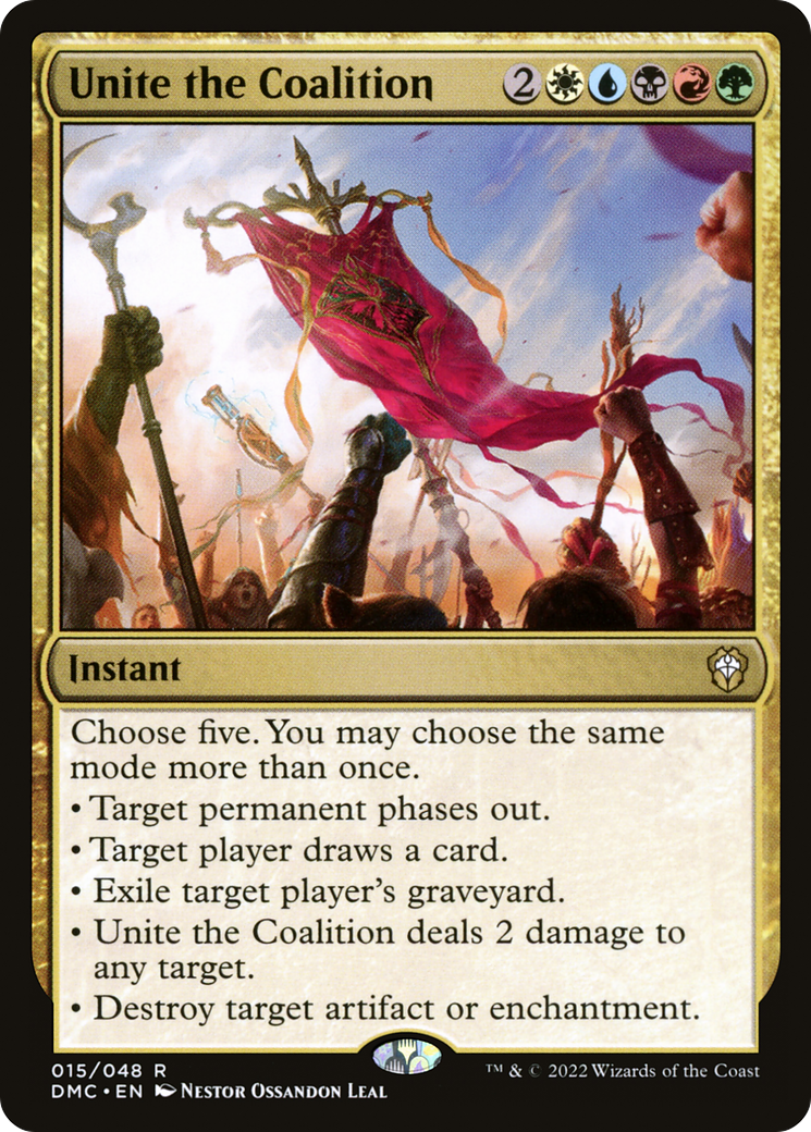 Unite the Coalition (15) [Commander: Dominaria United] - Deck Out Gaming