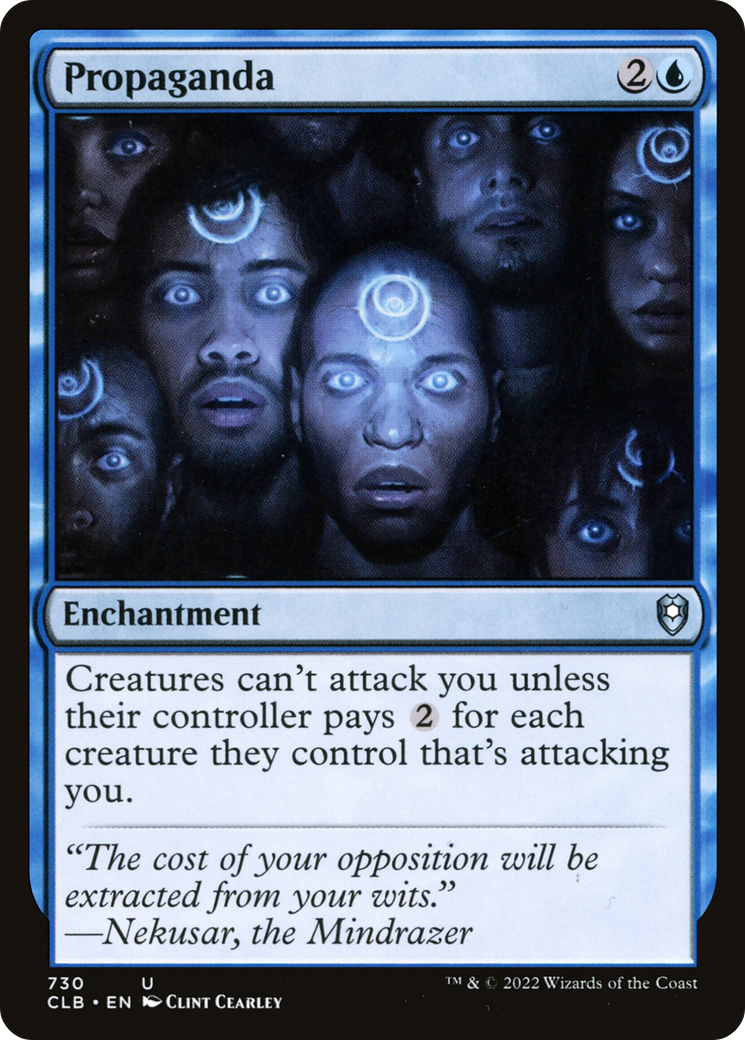 Propaganda (730) [Commander Legends: Battle for Baldur's Gate] - Deck Out Gaming