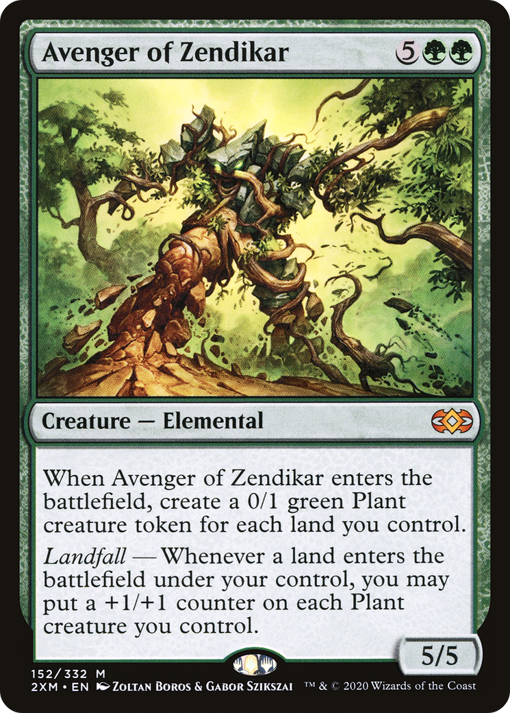 Avenger of Zendikar (152) [Double Masters] foil - Deck Out Gaming
