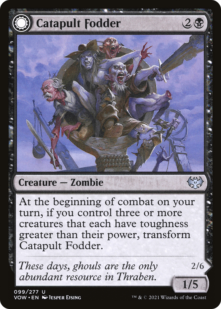 Catapult Fodder // Catapult Captain (99) [Innistrad: Crimson Vow] - Deck Out Gaming