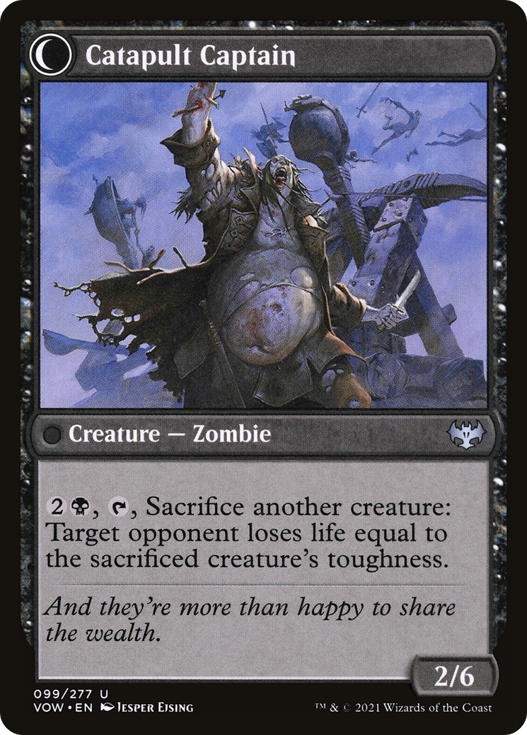 Catapult Fodder // Catapult Captain (99) [Innistrad: Crimson Vow] - Deck Out Gaming