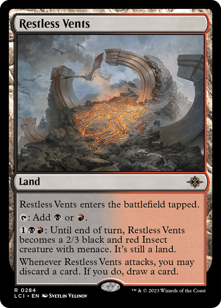 Restless Vents (284) [The Lost Caverns of Ixalan] foil - Deck Out Gaming