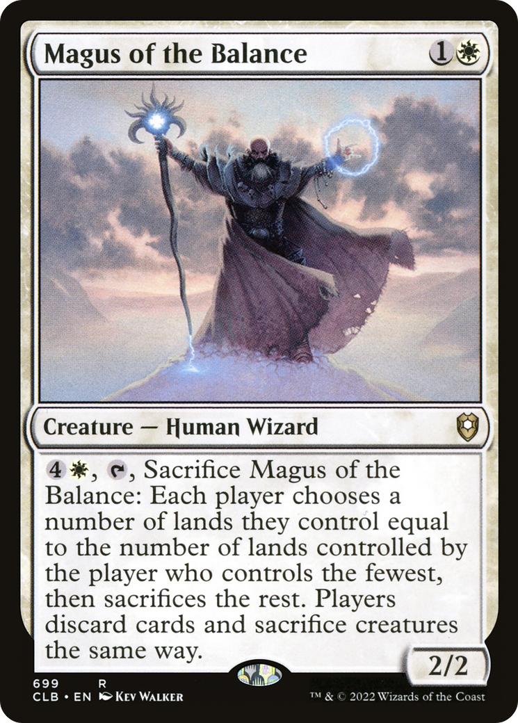 Magus of the Balance (699) [Commander Legends: Battle for Baldur's Gate] - Deck Out Gaming