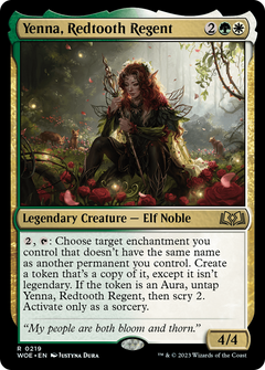 Yenna, Redtooth Regent (219) [Wilds of Eldraine] - Deck Out Gaming