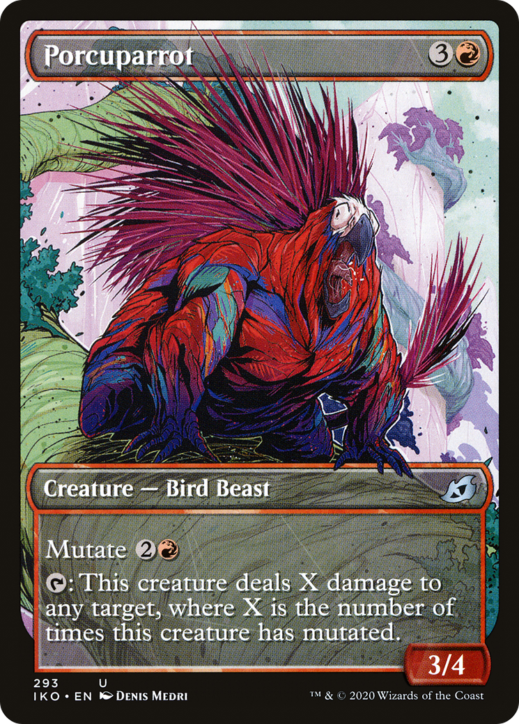 Porcuparrot (293) [Ikoria: Lair of Behemoths] foil - Deck Out Gaming