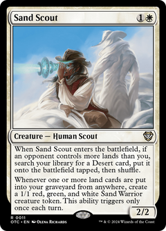 Sand Scout (11) [Outlaws of Thunder Junction Commander] - Deck Out Gaming
