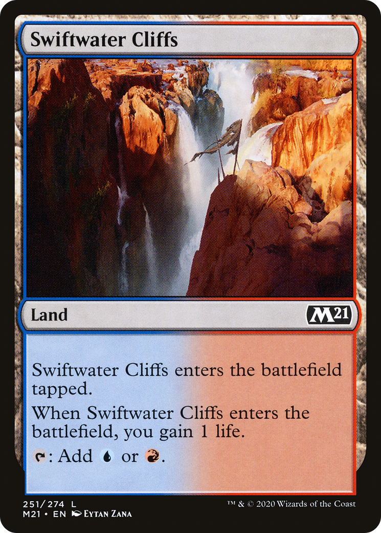 Swiftwater Cliffs (251) [Core Set 2021] - Deck Out Gaming