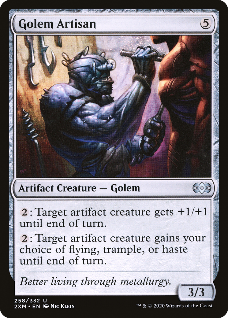 Golem Artisan (258) [Double Masters] - Deck Out Gaming
