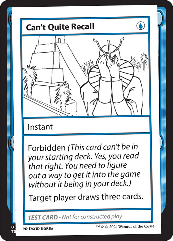 Can't Quite Recall () [Mystery Booster 2] - Deck Out Gaming
