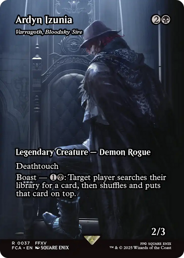 Ardyn Izunia - Varragoth, Bloodsky Sire (Showcase) (37) [FINAL FANTASY: Through the Ages] foil - Deck Out Gaming