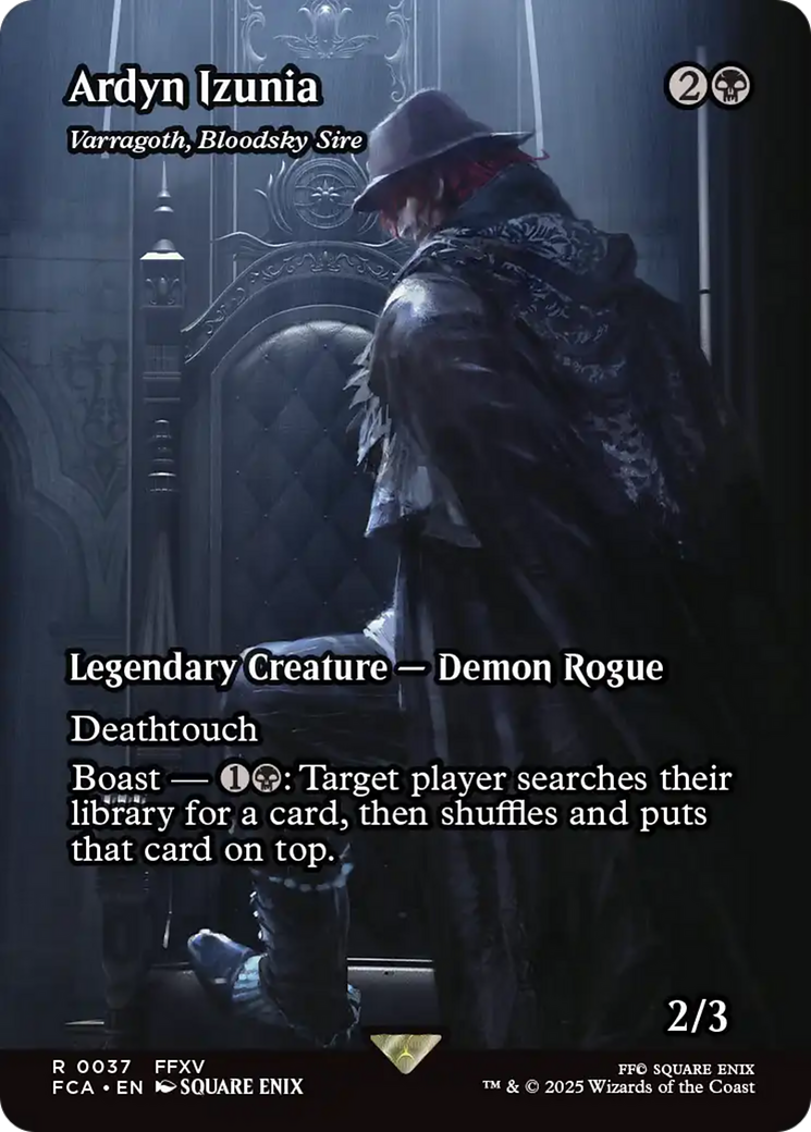 Ardyn Izunia - Varragoth, Bloodsky Sire (Showcase) (37) [FINAL FANTASY: Through the Ages] foil - Deck Out Gaming