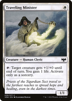 Traveling Minister (39) [Innistrad: Crimson Vow] foil - Deck Out Gaming
