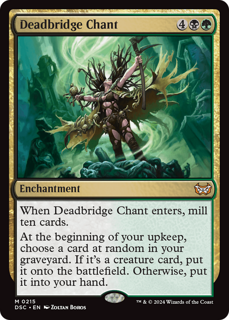 Deadbridge Chant (215) [Duskmourn: House of Horror Commander] - Deck Out Gaming