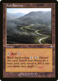 Ash Barrens (Retro Frame) (174) [Commander: The Brothers' War] - Deck Out Gaming