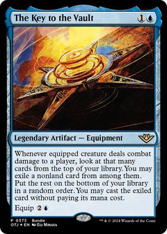 The Key to the Vault (OTJ Bundle) (373) [Outlaws of Thunder Junction] foil - Deck Out Gaming