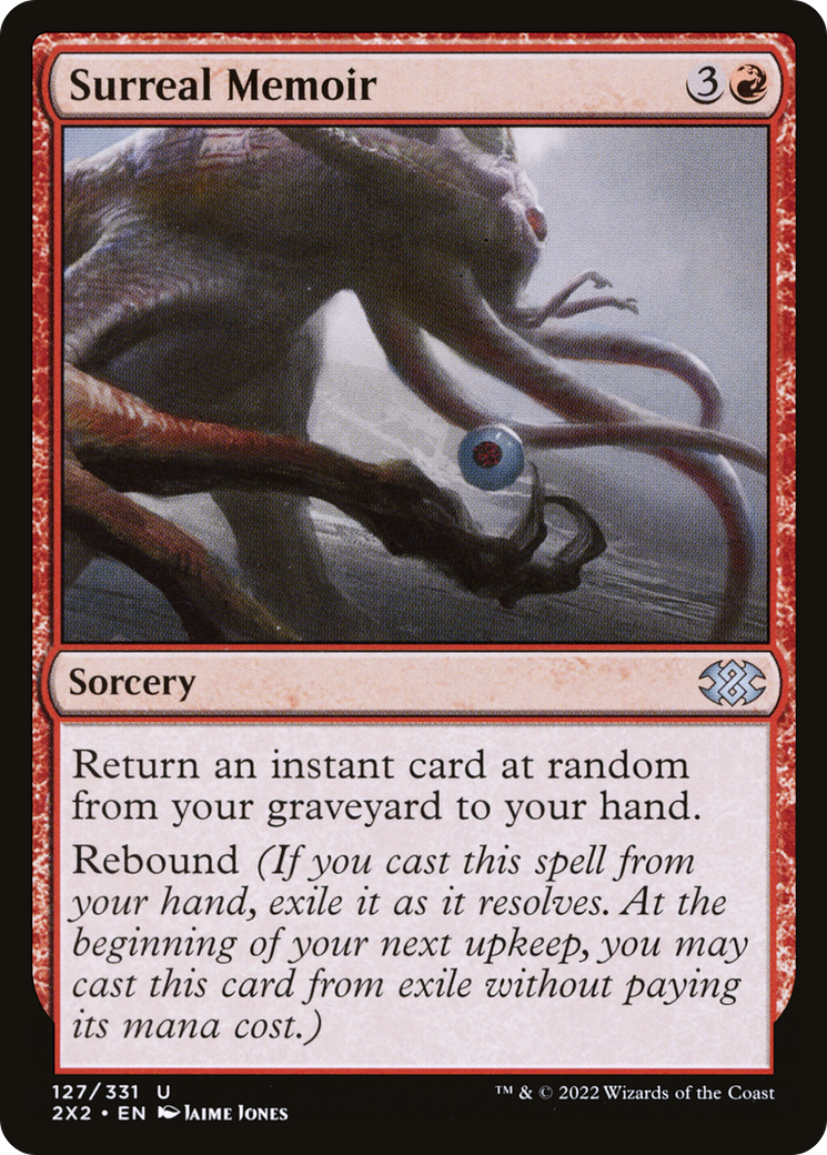 Surreal Memoir (127) [Double Masters 2022] foil - Deck Out Gaming