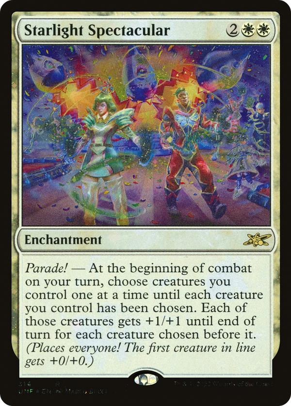 Starlight Spectacular (Galaxy Foil) (314) [Unfinity] foil - Deck Out Gaming