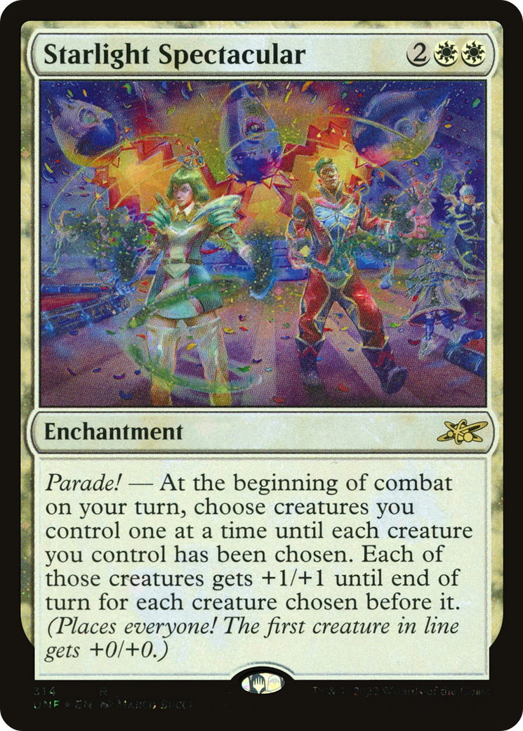 Starlight Spectacular (Galaxy Foil) (314) [Unfinity] foil - Deck Out Gaming