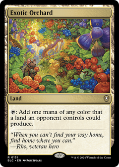 Exotic Orchard (131) [Bloomburrow Commander] - Deck Out Gaming