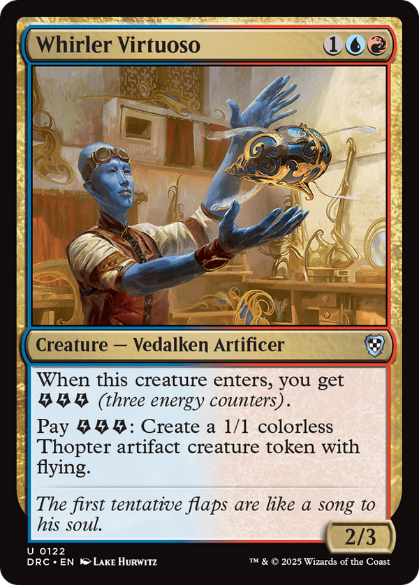 Whirler Virtuoso (122) [Commander: Aetherdrift] - Deck Out Gaming