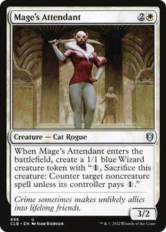 Mage's Attendant (698) [Commander Legends: Battle for Baldur's Gate] - Deck Out Gaming