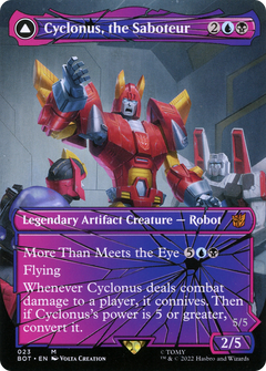 Cyclonus, the Saboteur (Shattered Glass) (23) [Transformers] - Deck Out Gaming
