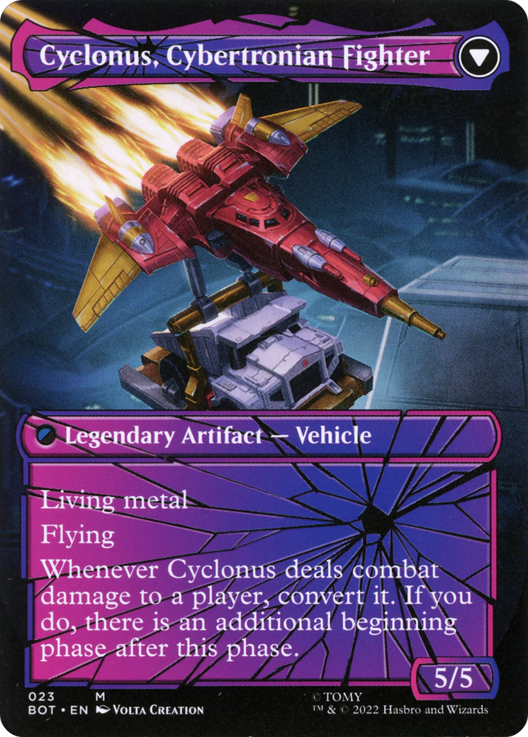 Cyclonus, the Saboteur (Shattered Glass) (23) [Transformers] - Deck Out Gaming
