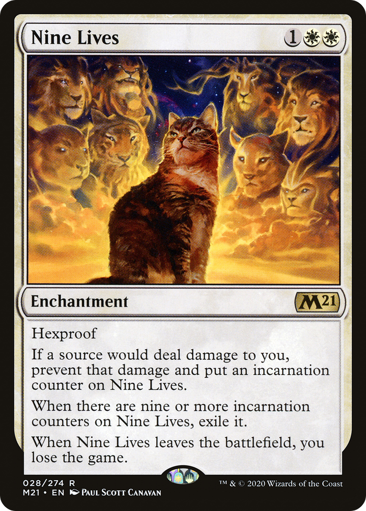 Nine Lives (28) [Core Set 2021] - Deck Out Gaming