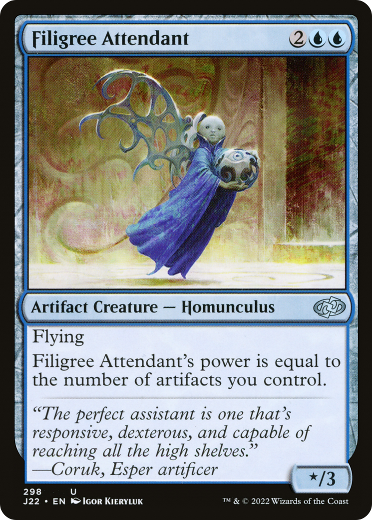 Filigree Attendant (298) [Jumpstart 2022] - Deck Out Gaming