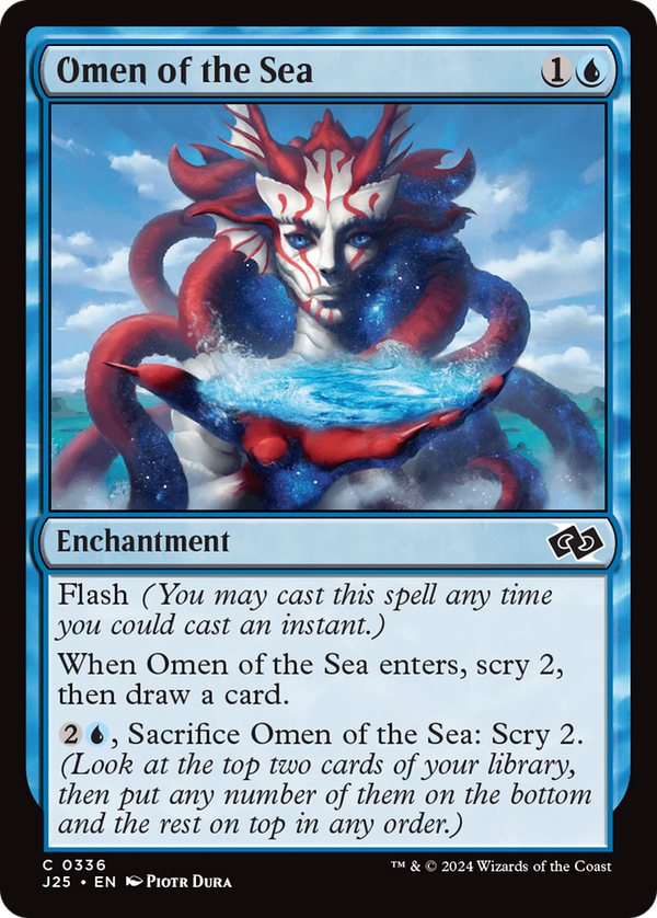 Omen of the Sea (336) [Foundations Jumpstart] - Deck Out Gaming