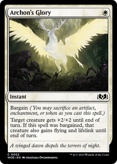 Archon's Glory (2) [Wilds of Eldraine] foil - Deck Out Gaming