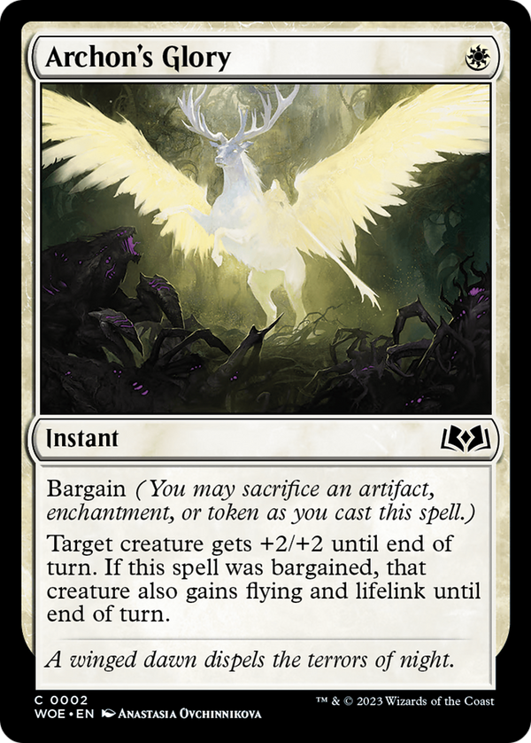 Archon's Glory (2) [Wilds of Eldraine] - Deck Out Gaming