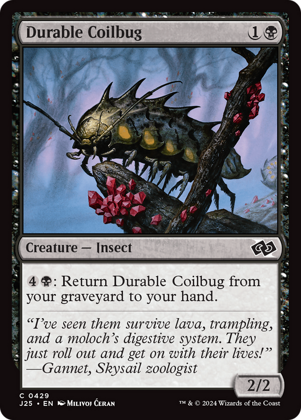 Durable Coilbug (429) [Foundations Jumpstart] - Deck Out Gaming