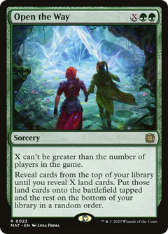 Open the Way (23) [March of the Machine: The Aftermath] - Deck Out Gaming