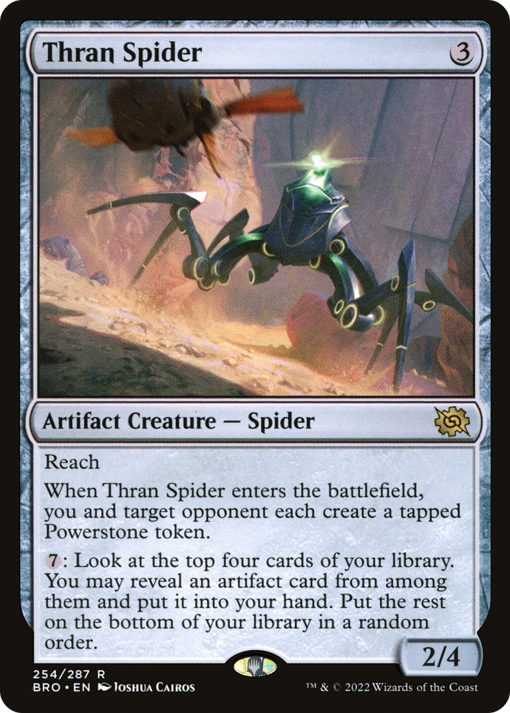 Thran Spider (254) [The Brothers' War] - Deck Out Gaming