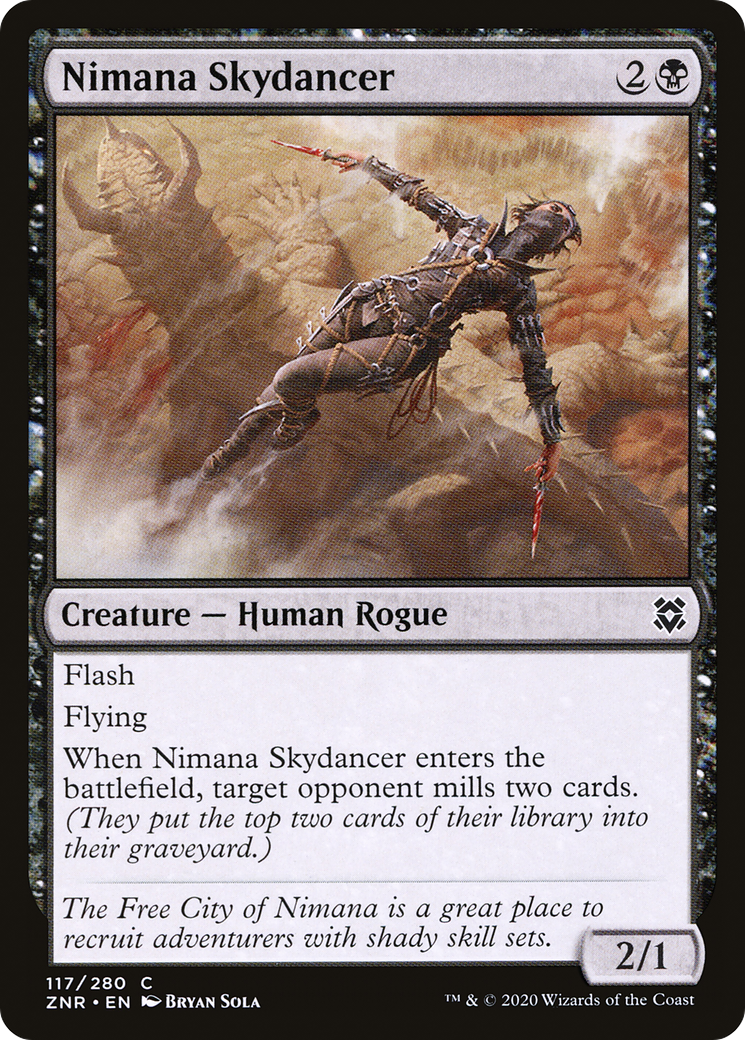 Nimana Skydancer (117) [Zendikar Rising] foil - Deck Out Gaming