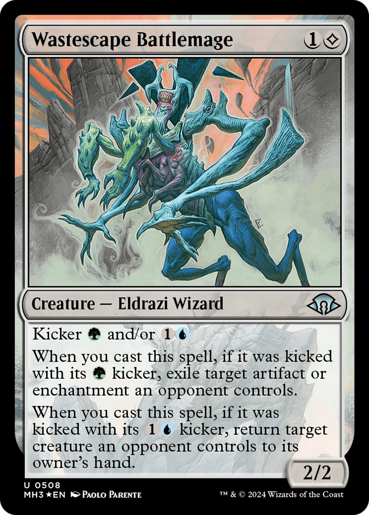Wastescape Battlemage (Ripple Foil) (508) [Modern Horizons 3] foil - Deck Out Gaming