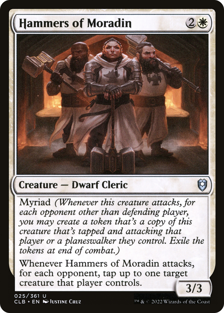 Hammers of Moradin (25) [Commander Legends: Battle for Baldur's Gate] foil - Deck Out Gaming