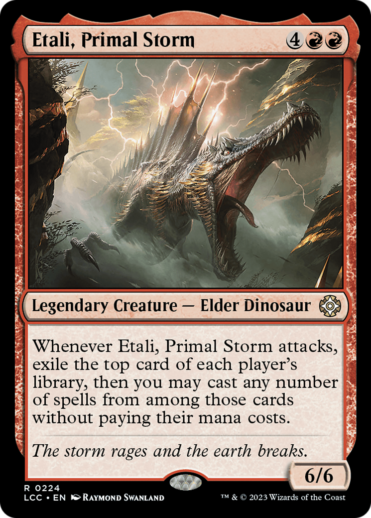 Etali, Primal Storm (224) [The Lost Caverns of Ixalan Commander] - Deck Out Gaming