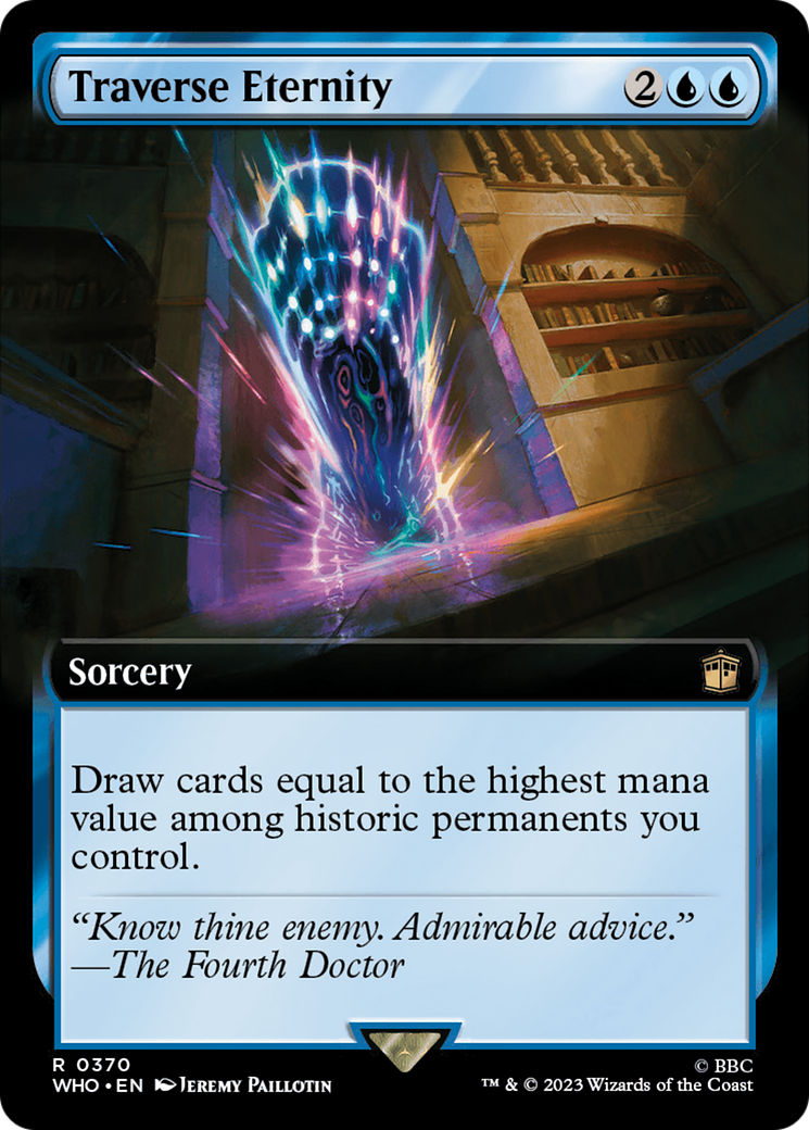 Traverse Eternity (Extended Art) (370) [Doctor Who] - Deck Out Gaming