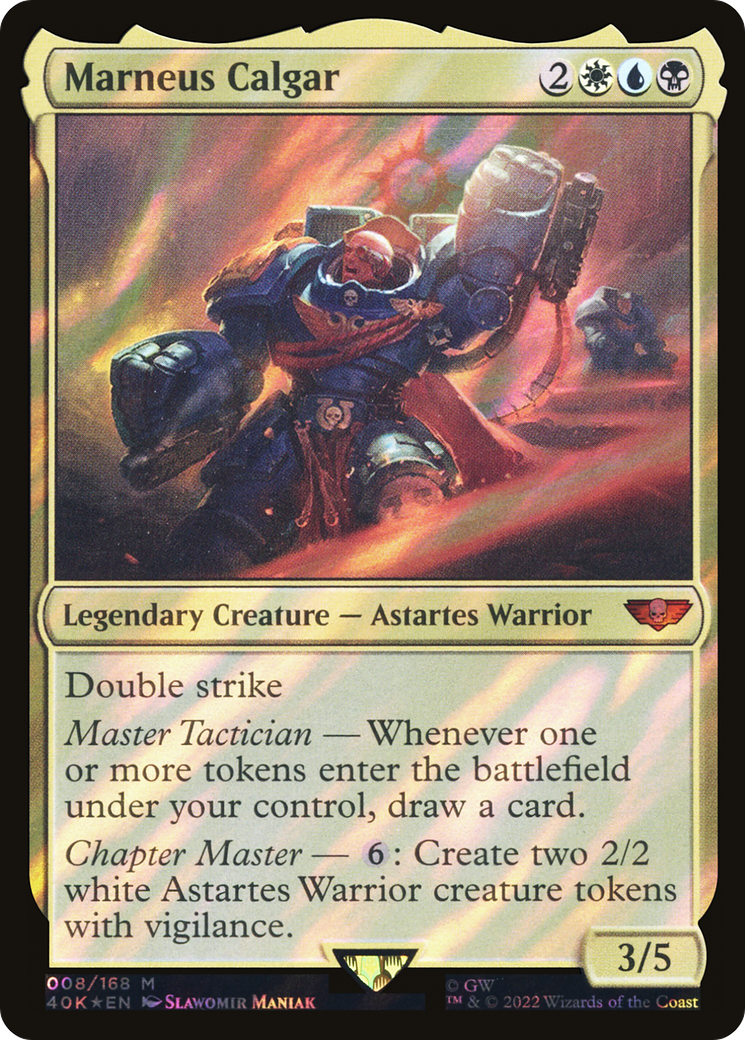 Marneus Calgar (Surge Foil) (8) [Warhammer 40,000 Commander] foil - Deck Out Gaming