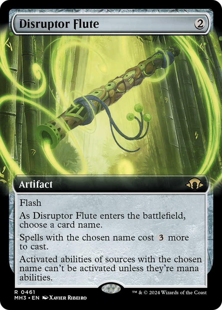 Disruptor Flute (Extended Art) (461) [Modern Horizons 3] - Deck Out Gaming